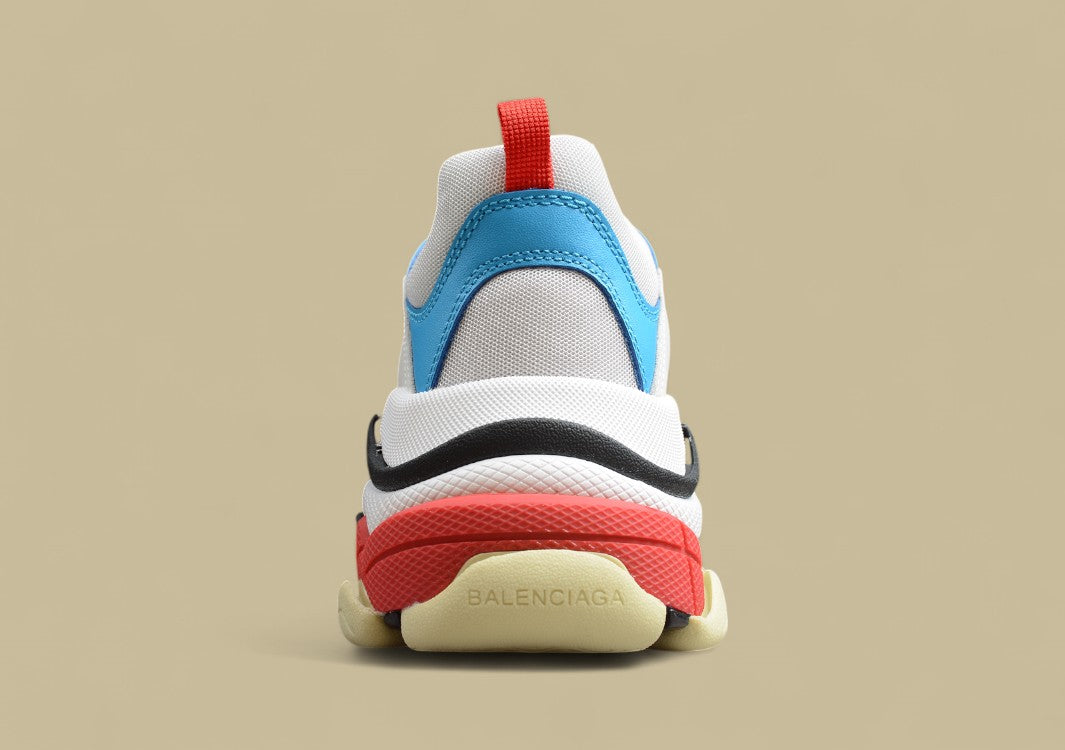 R37 Balenciaga Triple S GZ-Replik In Weiß Grau