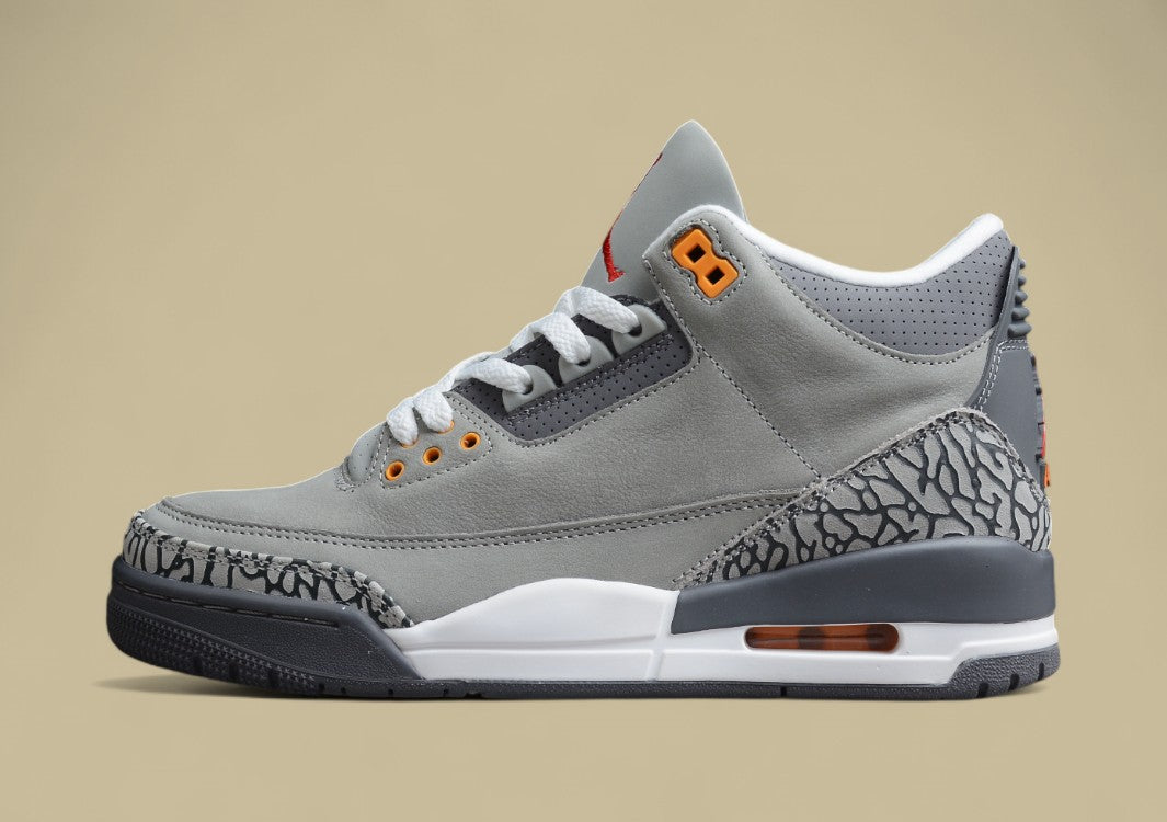 R38 Air Jordan 3 “Cool Grey”