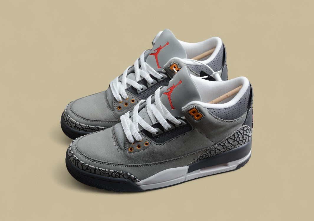 R38 Air Jordan 3 “Cool Grey”