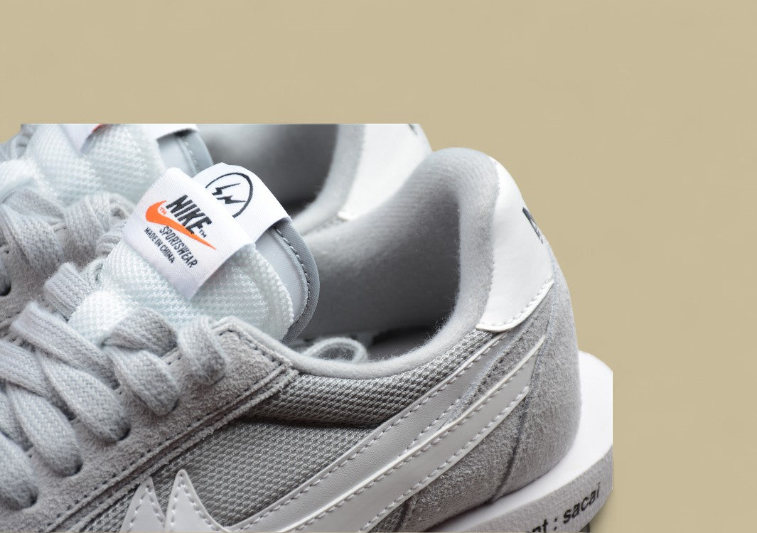 Sacai LDWaffle Deconstructed Double Swoosh Catwalk Casual Gray Original