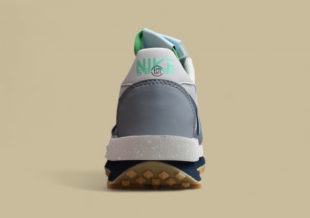 Sacai NK LDWaffle Cool Grey Edison Chen Triple Joint Gray Blue Edition