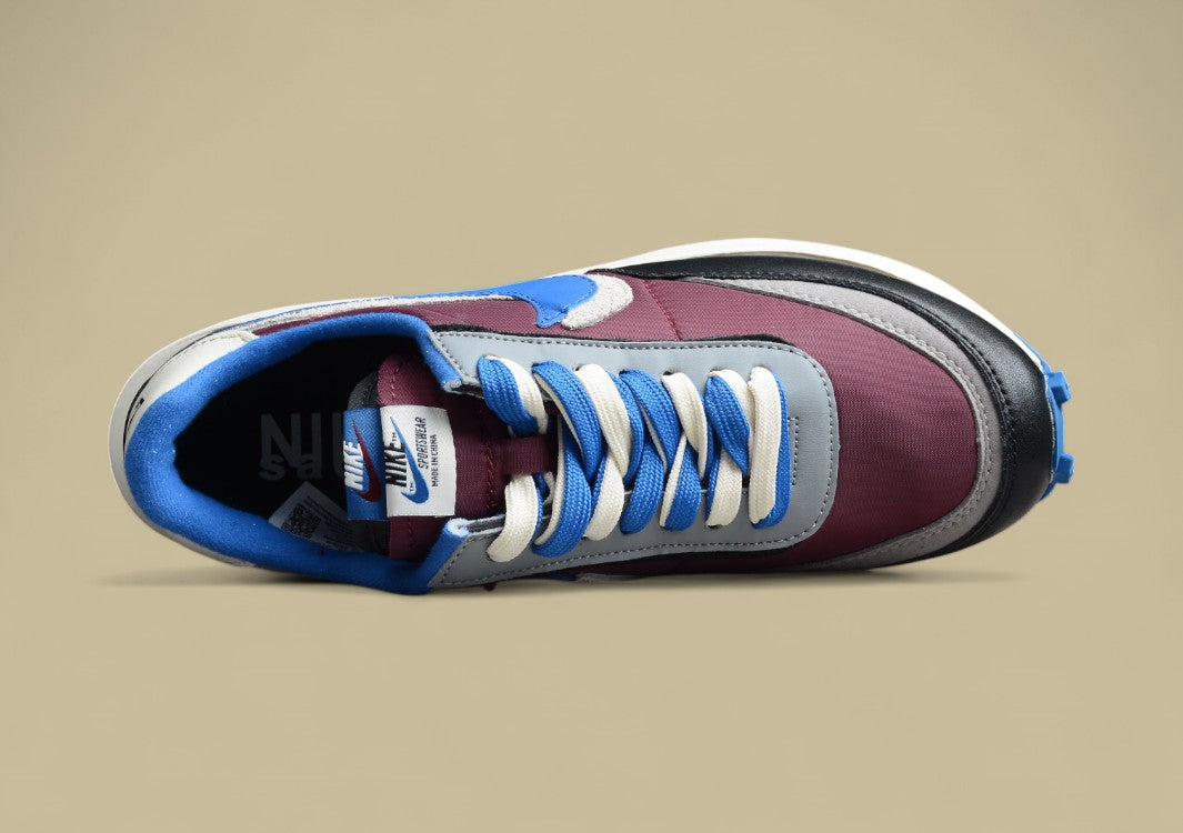 Sacai NK LDWaffle Night Maroon Team Royal Edition