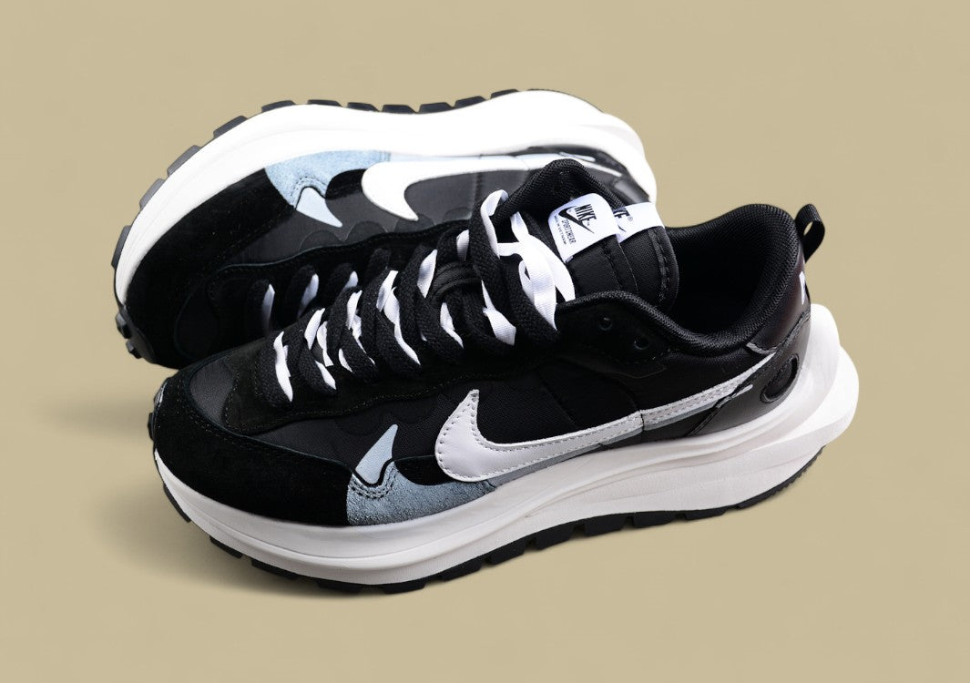 Sacai NK VaporWaffle 3.0 Black White Catwalk Casual Edition