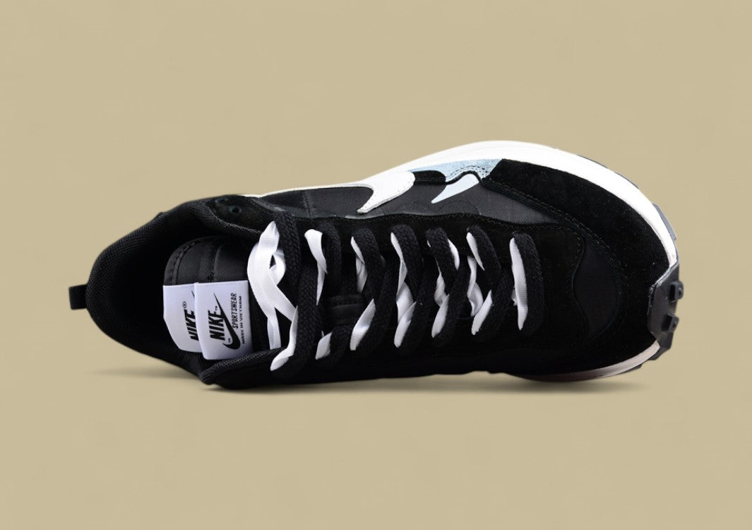 Sacai NK VaporWaffle 3.0 Black White Catwalk Casual Edition