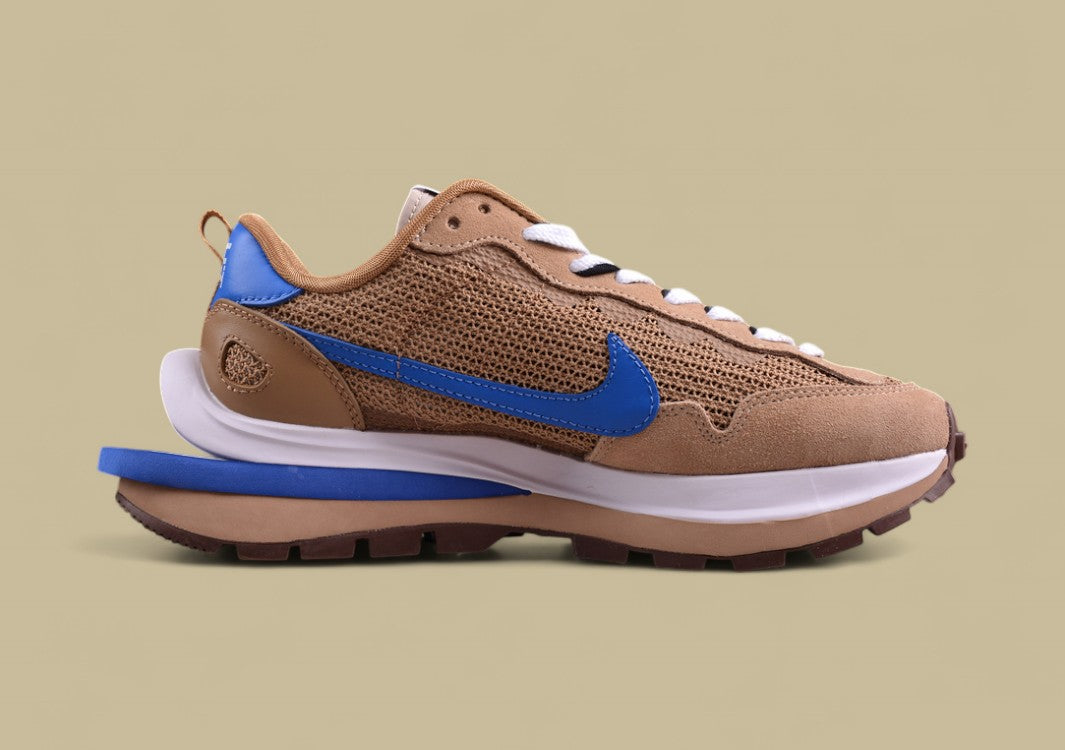 Sacai NK VaporWaffle 3.0 Brown Blue Catwalk Casual Edition