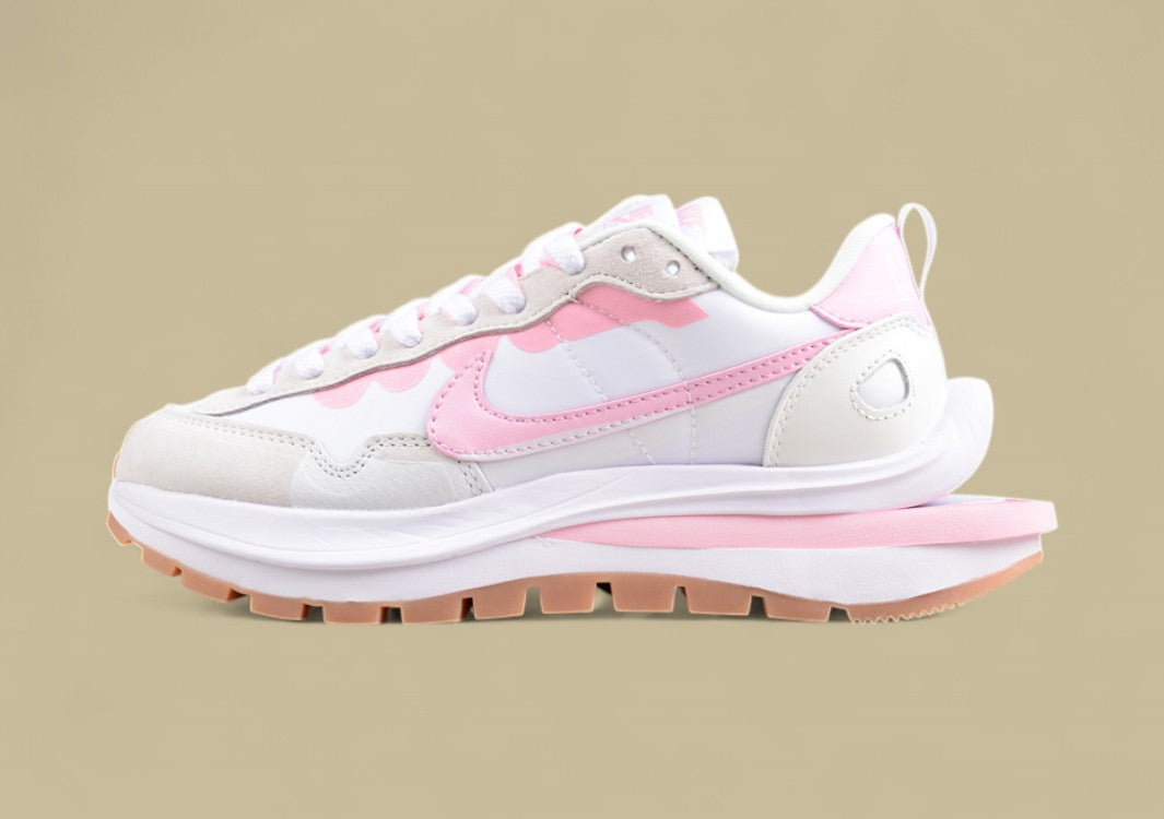 Sacai NK VaporWaffle 3.0 White Pink Catwalk Casual Edition