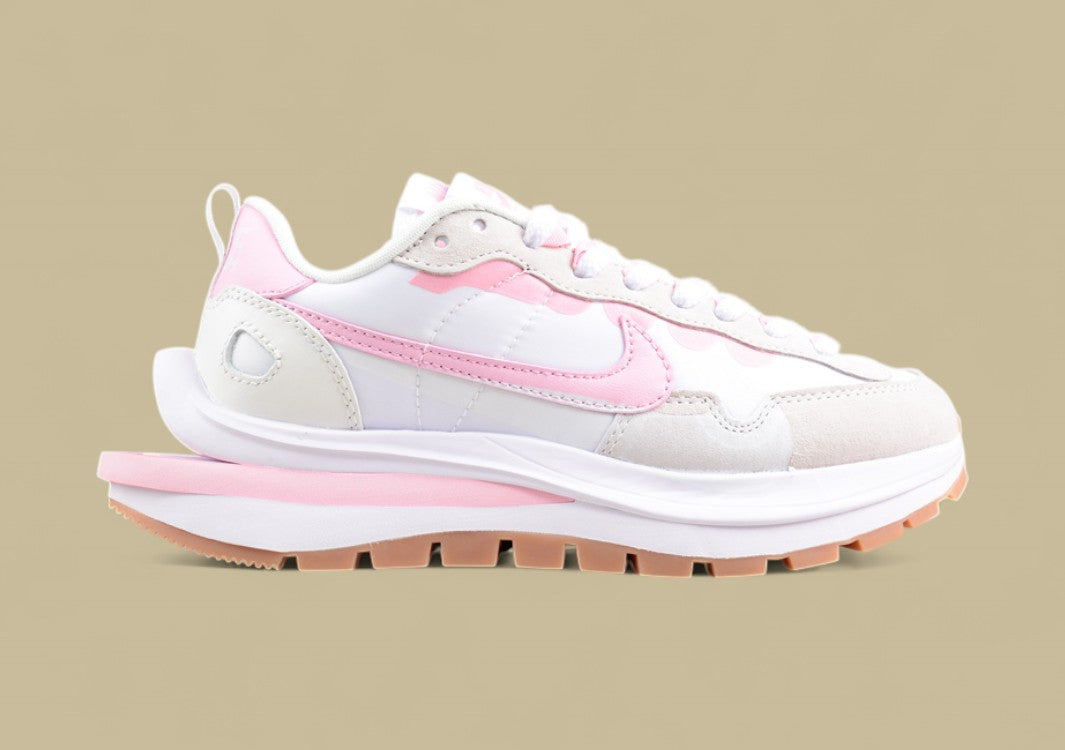 Sacai NK VaporWaffle 3.0 White Pink Catwalk Casual Edition