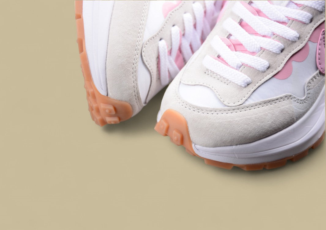 Sacai NK VaporWaffle 3.0 White Pink Catwalk Casual Edition