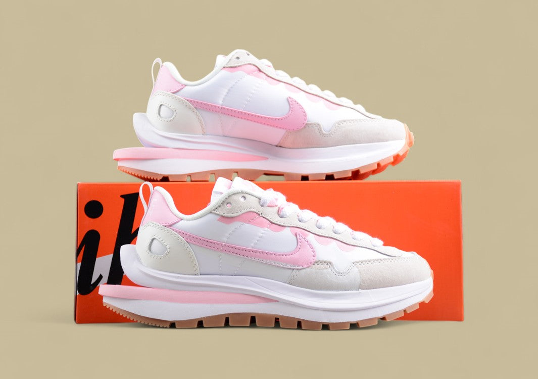Sacai NK VaporWaffle 3.0 White Pink Catwalk Casual Edition