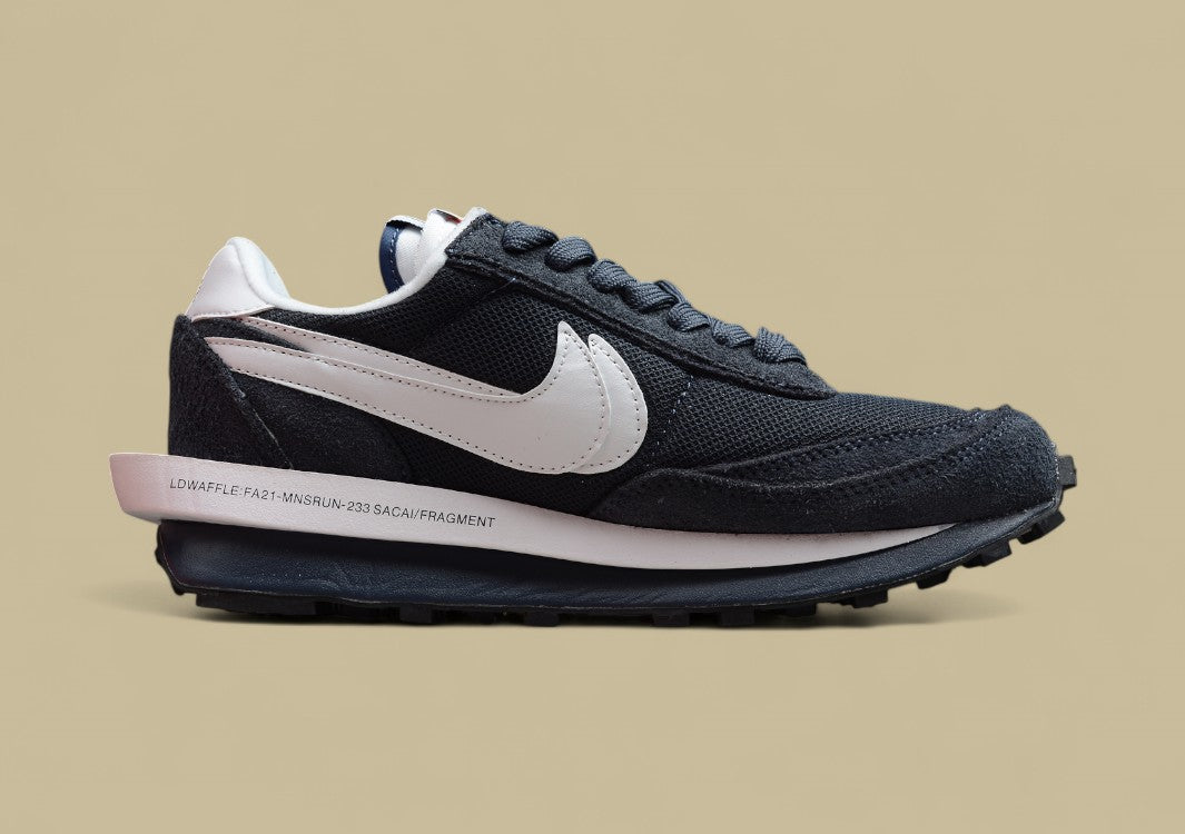 Sacai Nike LDWaffle Blue Void Triple Joint Deconstruction Double Swoosh