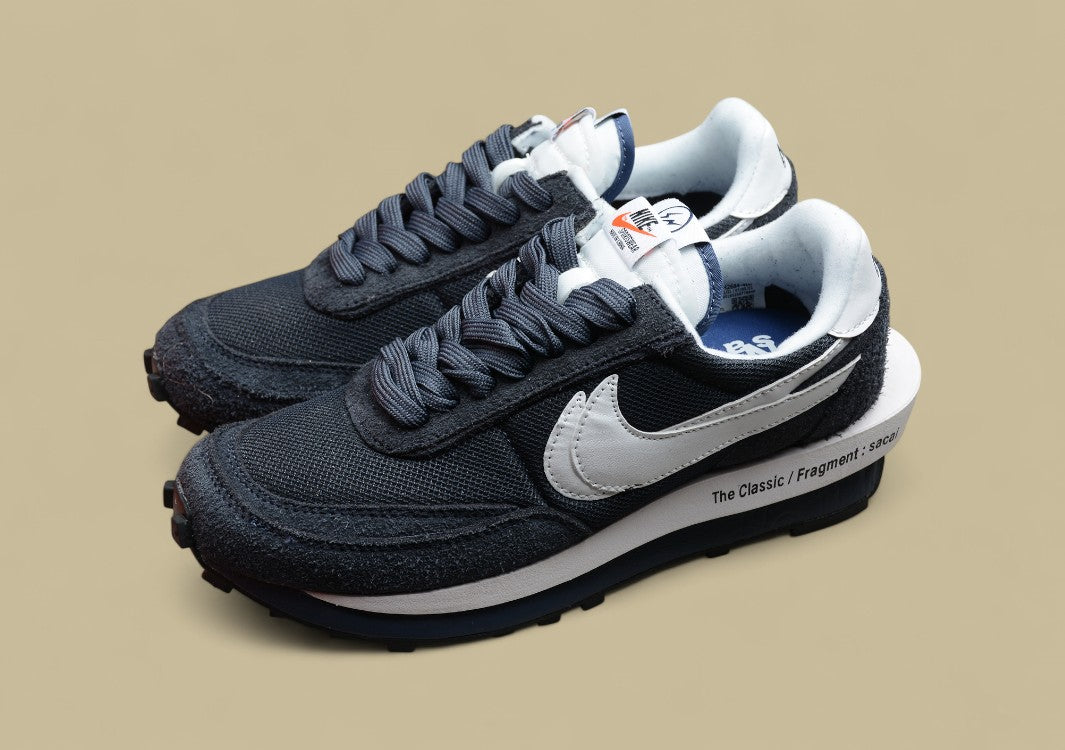 Sacai Nike LDWaffle Blue Void Triple Joint Deconstruction Double Swoosh