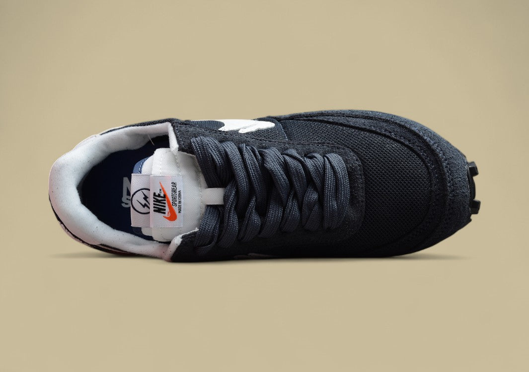 Sacai Nike LDWaffle Blue Void Triple Joint Deconstruction Double Swoosh