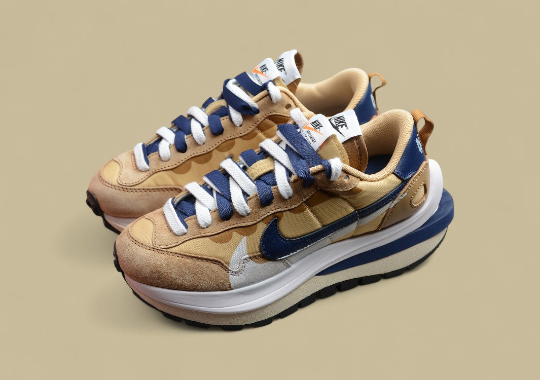 Sacai VaporWaffle 3.0 Tour Yellow Gold Blue Catwalk Heavy Joint