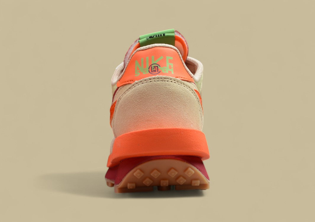 Sacai Waffle Daybreak Deconstructed Beige Orange Triple Joint Edition