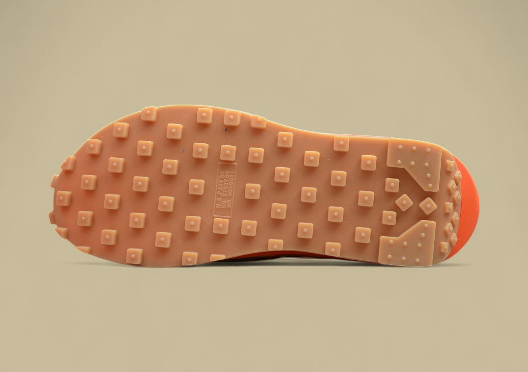 Sacai Waffle Daybreak Deconstructed Beige Orange Triple Joint Edition