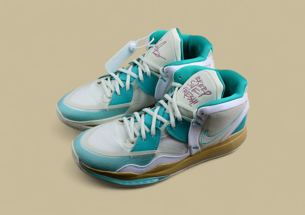 Sue Bird x Kyrie 8 Infinity Ep Keep Sue Fresh Sea Glass/Dynamic Turquoise/Gold