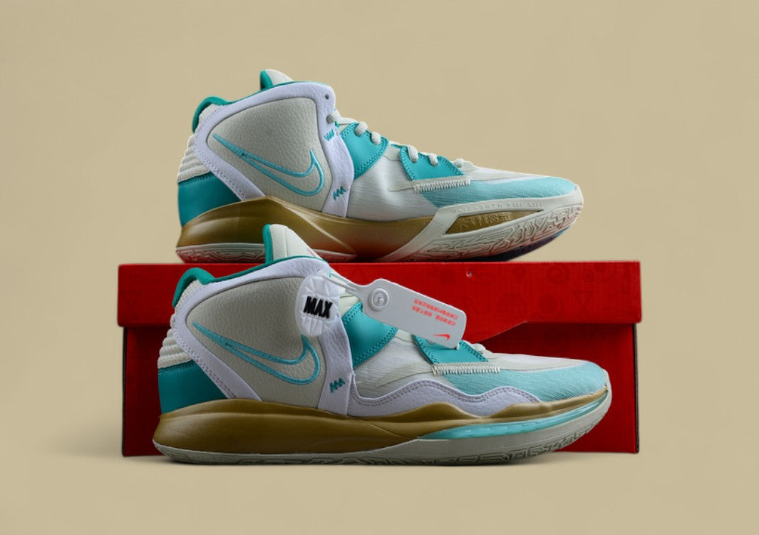 Sue Bird x Kyrie 8 Infinity Ep Keep Sue Fresh Sea Glass/Dynamic Turquoise/Gold