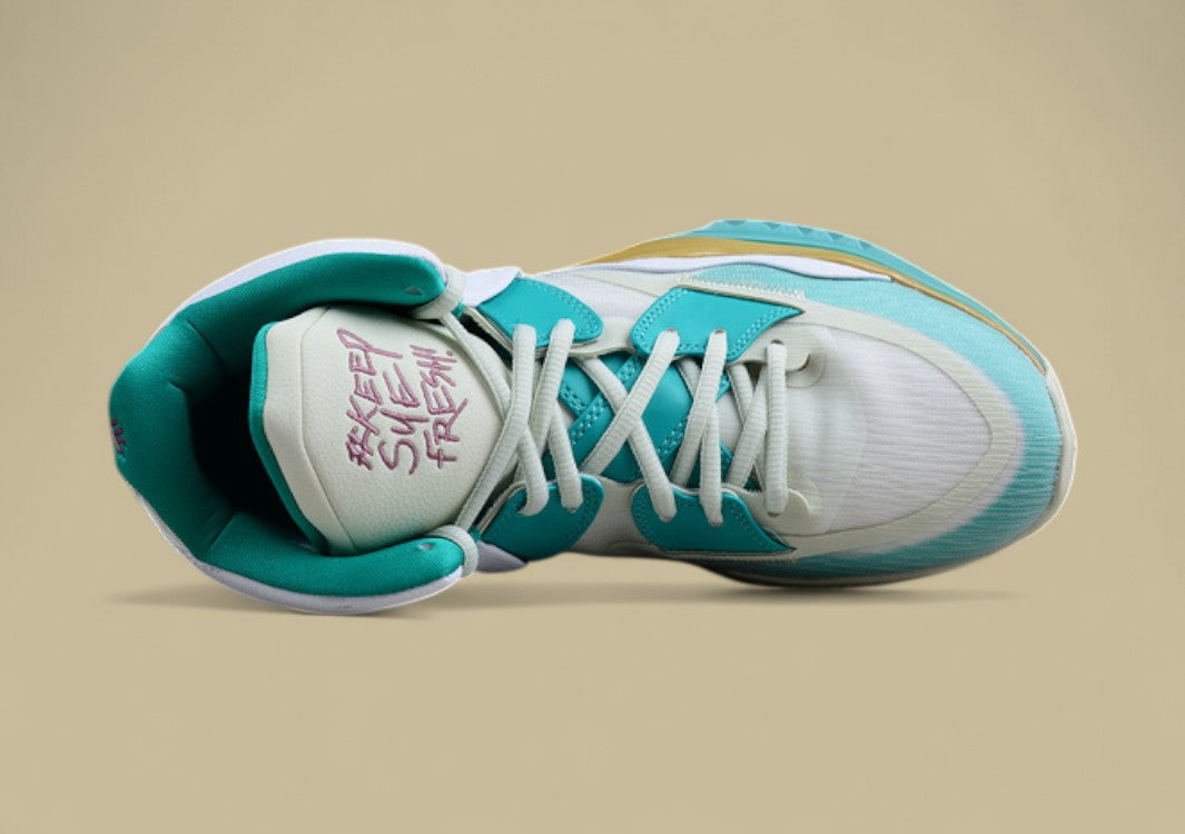 Sue Bird x Kyrie 8 Infinity Ep Keep Sue Fresh Sea Glass/Dynamic Turquoise/Gold