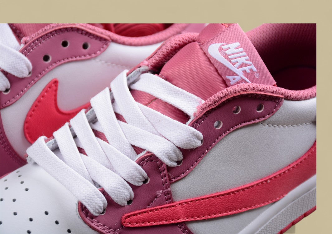 Travis Scott Air Jordan 1 Low Coral Stardust