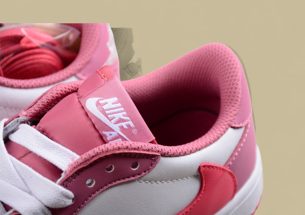 Travis Scott Air Jordan 1 Low Coral Stardust