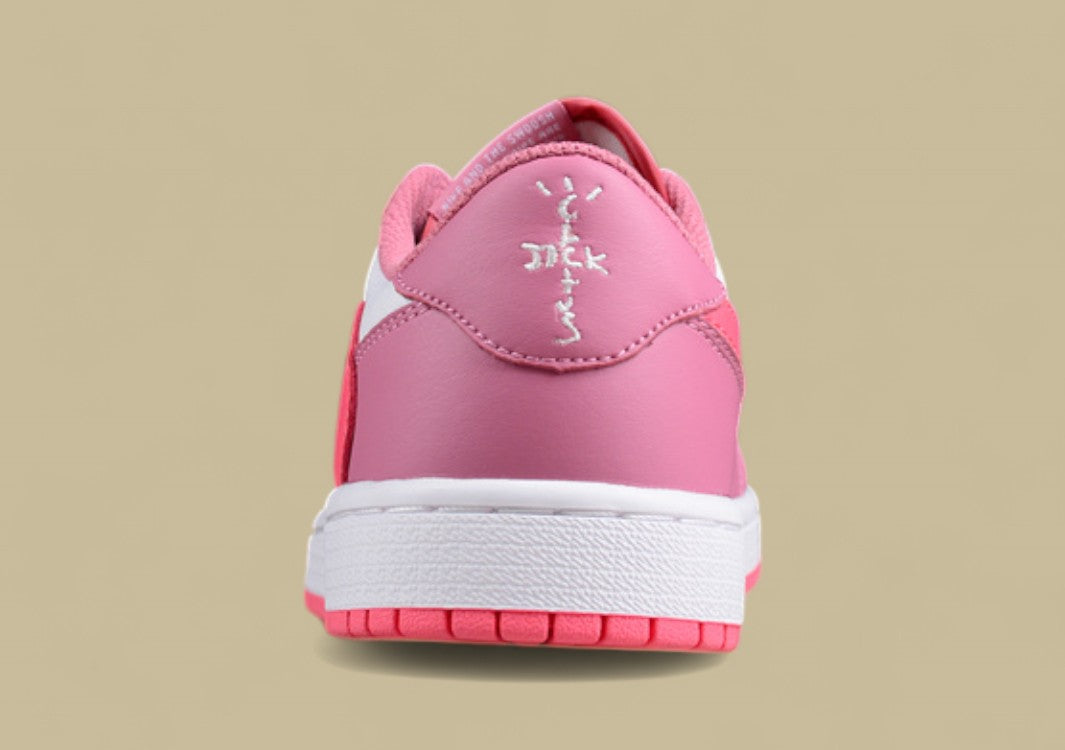 Travis Scott Air Jordan 1 Low Coral Stardust