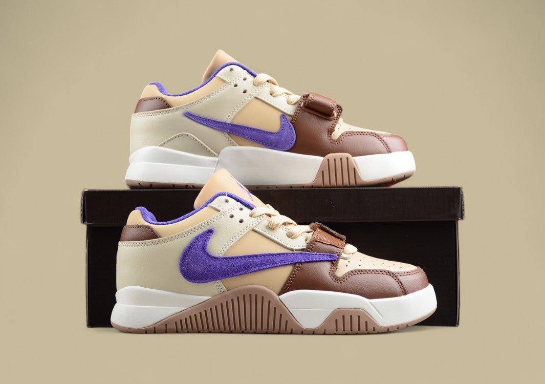 Travis Scott Nike Attack Low Mocha Grape Cream