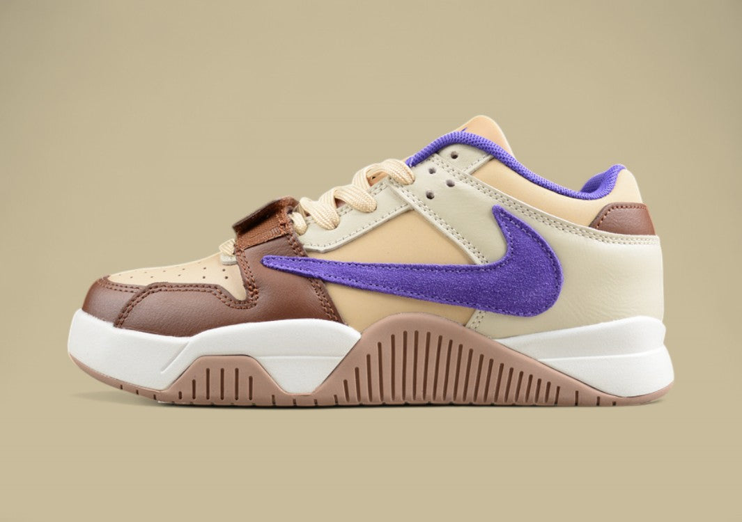 Travis Scott Nike Attack Low Mocha Grape Cream