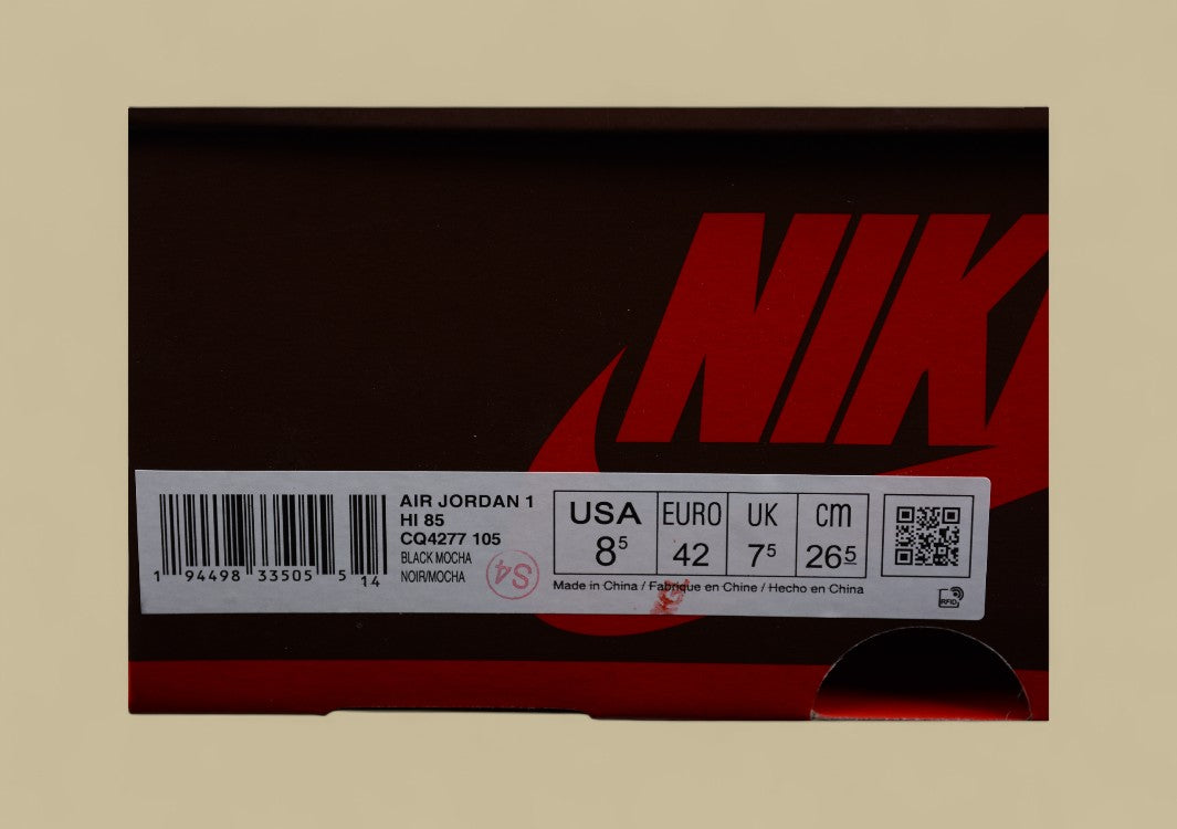 Travis Scott X Air Jordan 1 Low "Dark Mocha" Small Barb