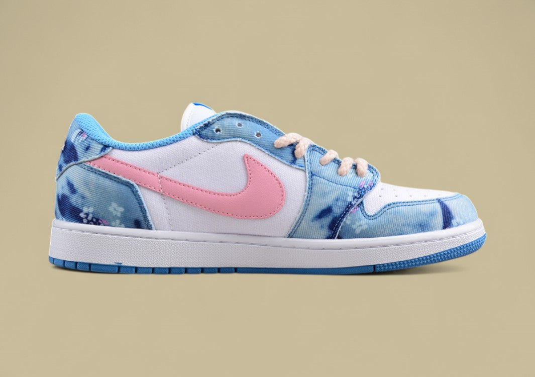 Travis Scott X Air Jordan 1 Low Og Joint Inverted Hook Candy Sky