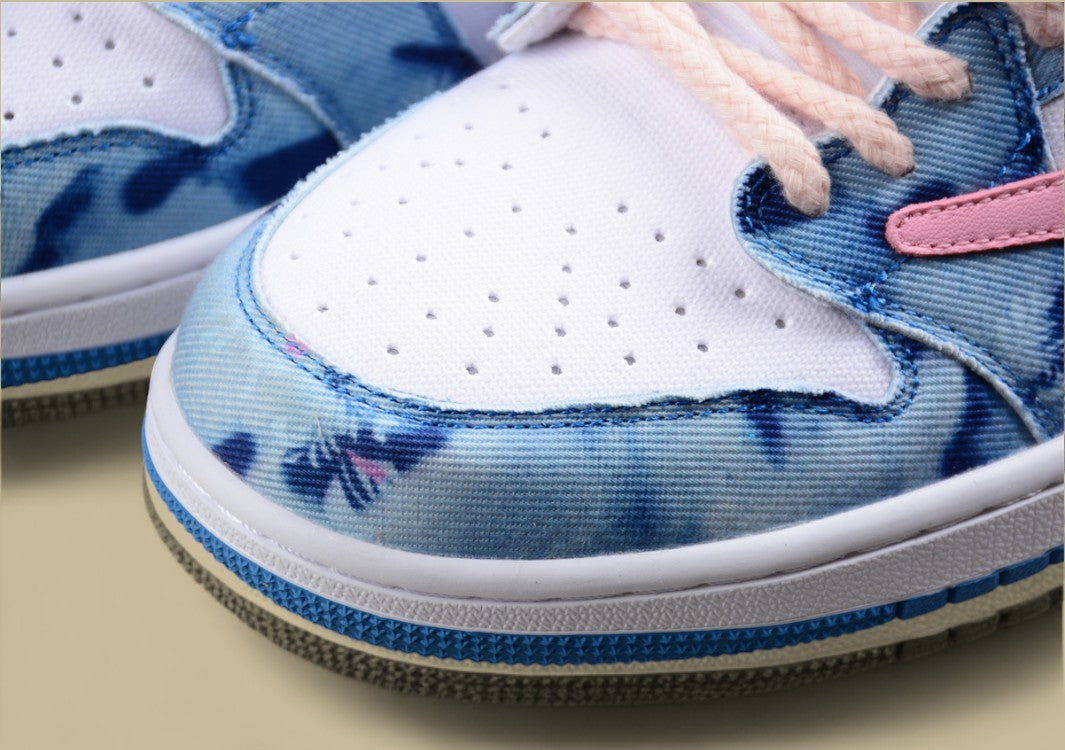 Travis Scott X Air Jordan 1 Low Og Joint Inverted Hook Candy Sky