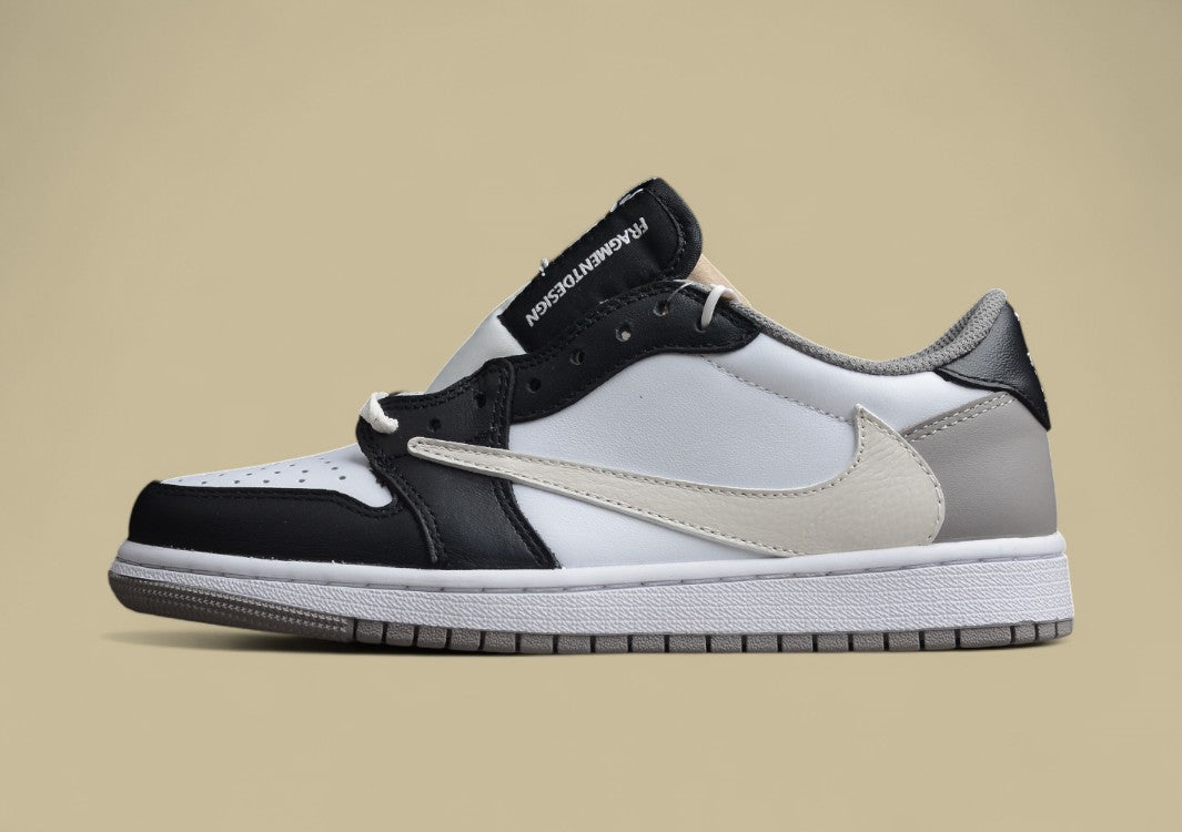 Travis Scott X Air Jordan 1 Low Og Ts Sp Low-top Hook Black And White