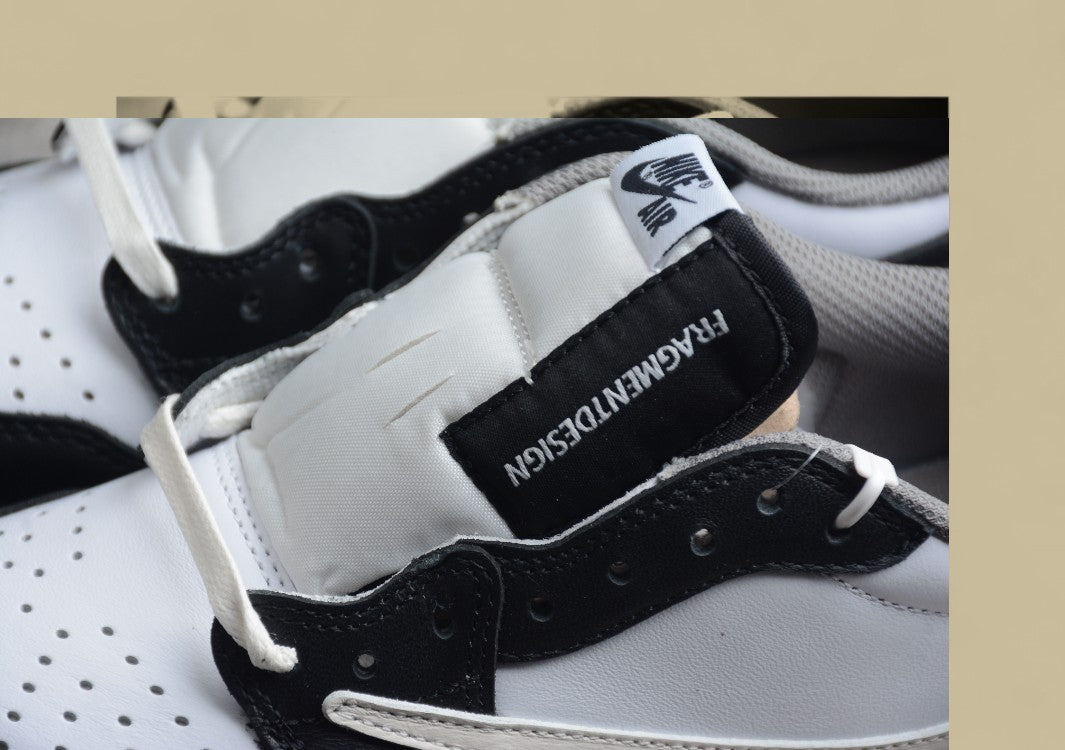 Travis Scott X Air Jordan 1 Low Og Ts Sp Low-top Hook Black And White