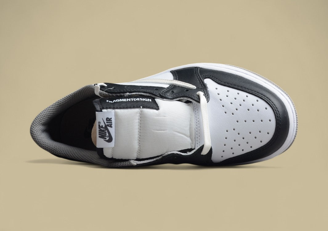 Travis Scott X Air Jordan 1 Low Og Ts Sp Low-top Hook Black And White
