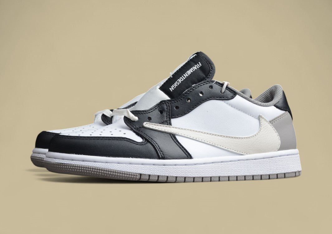 Travis Scott X Air Jordan 1 Low Og Ts Sp Low-top Hook Black And White