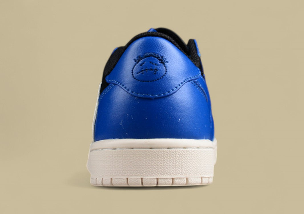 Travis Scott X Air Jordan 1 Low Three-party Joint Inverted Hook Military Blue