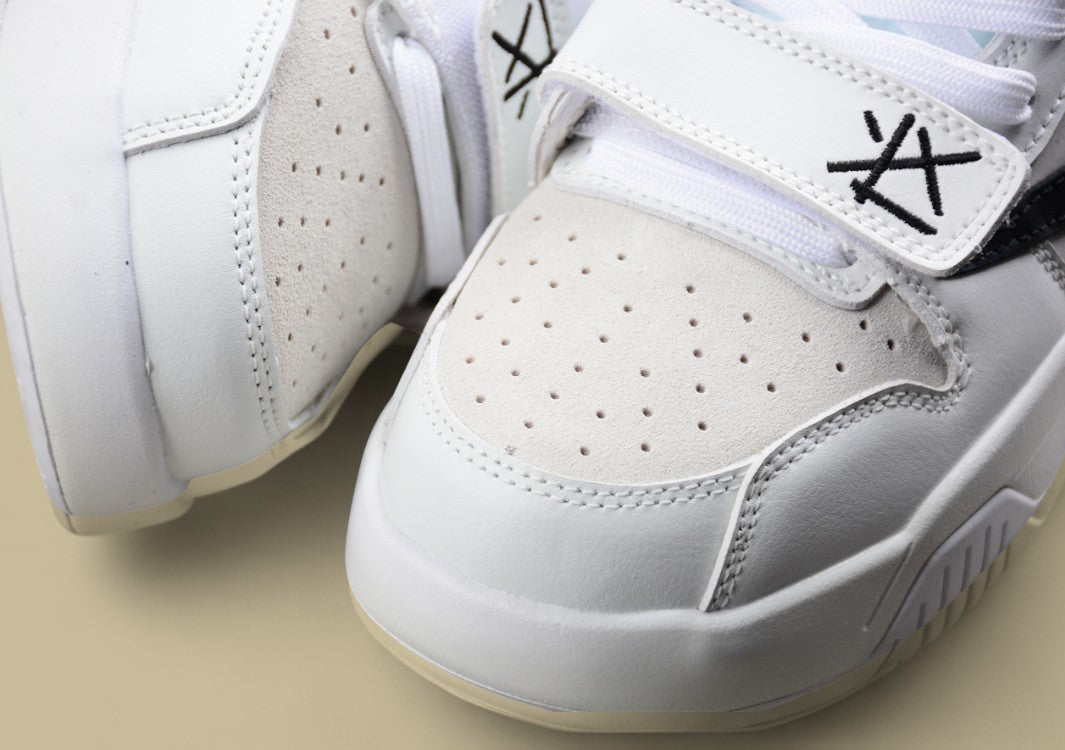 Travis Scott X Jordan Cut The Check Inverted Hook Velcro Fashion Basketball Shoes