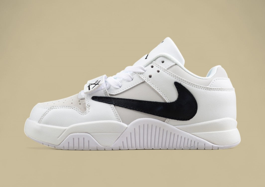 Travis Scott X Jordan Cut The Check Inverted Hook Velcro Fashion Basketball Shoes