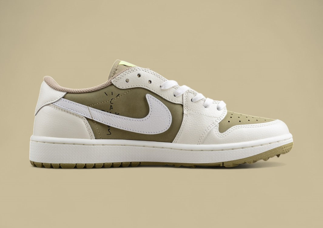 Travis Scott x Air Jordan 1 Golf Low-Top Hook Golf