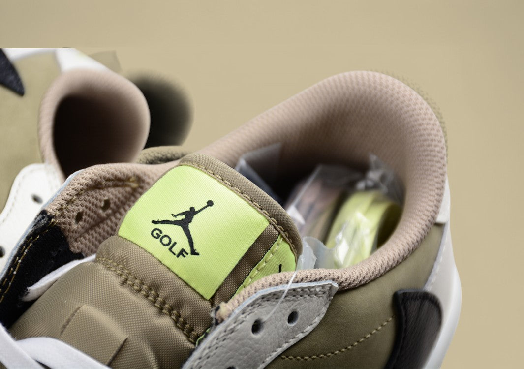 Travis Scott x Air Jordan 1 Golf Low-Top Hook Golf