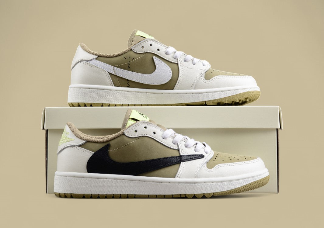 Travis Scott x Air Jordan 1 Low G NRC Joint Inverted Hook