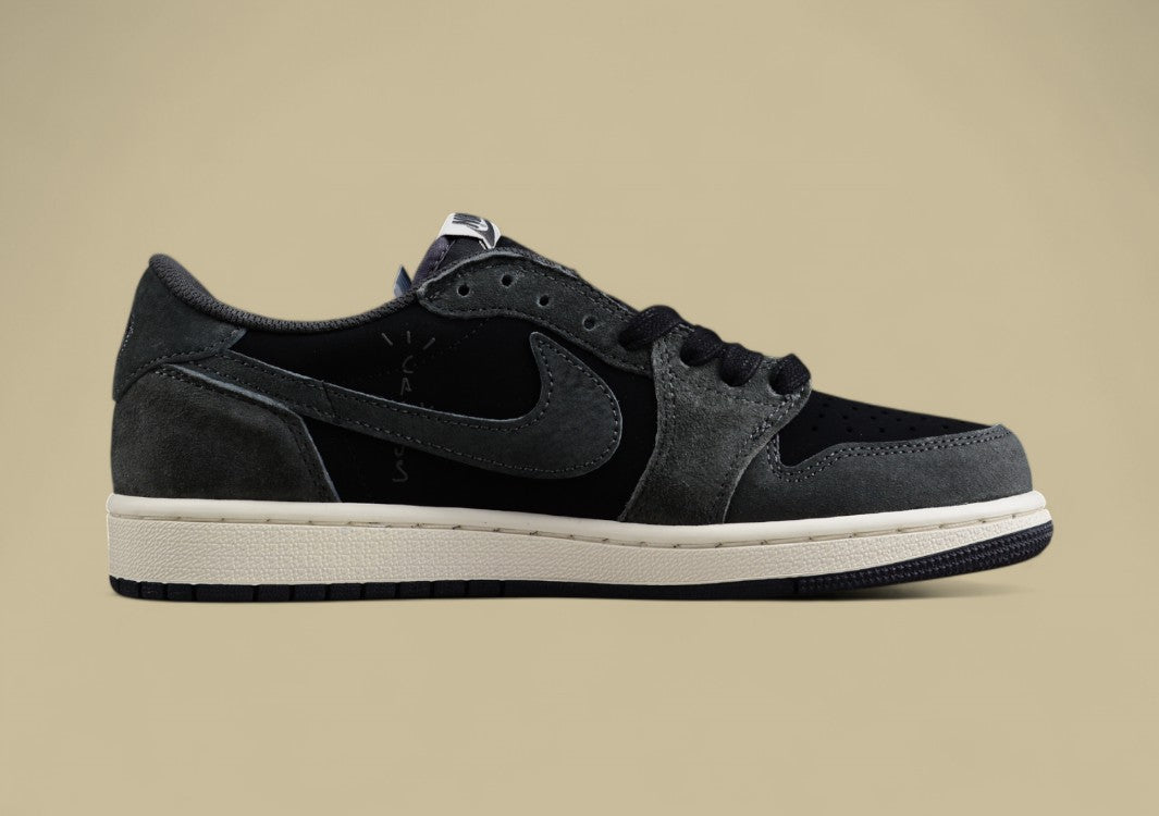Travis Scott x Air Jordan 1 Low "Hook Black Phantom"