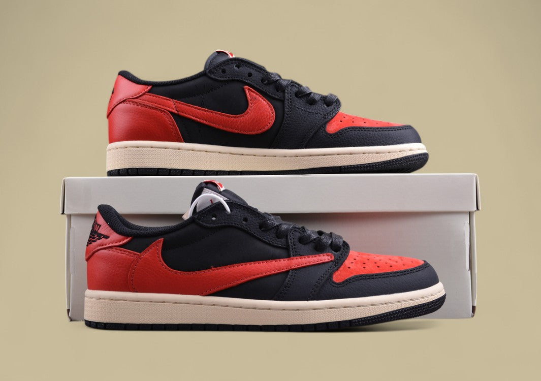 Travis Scott x Air Jordan 1 Low OG Inverted Hook Low-Top