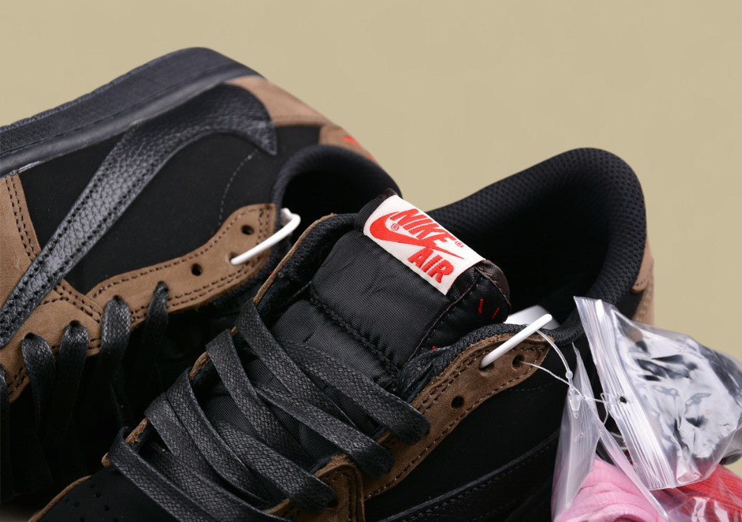 Travis Scott x Air Jordan 1 Low OG Black Olive