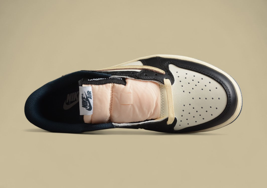 Travis Scott x Air Jordan 1 Low OG Black Phantom Sail