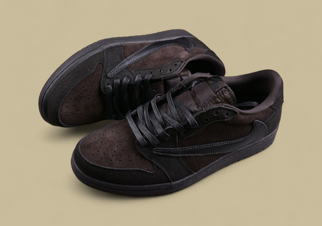 Travis Scott x Air Jordan 1 Low OG "Black Phantom