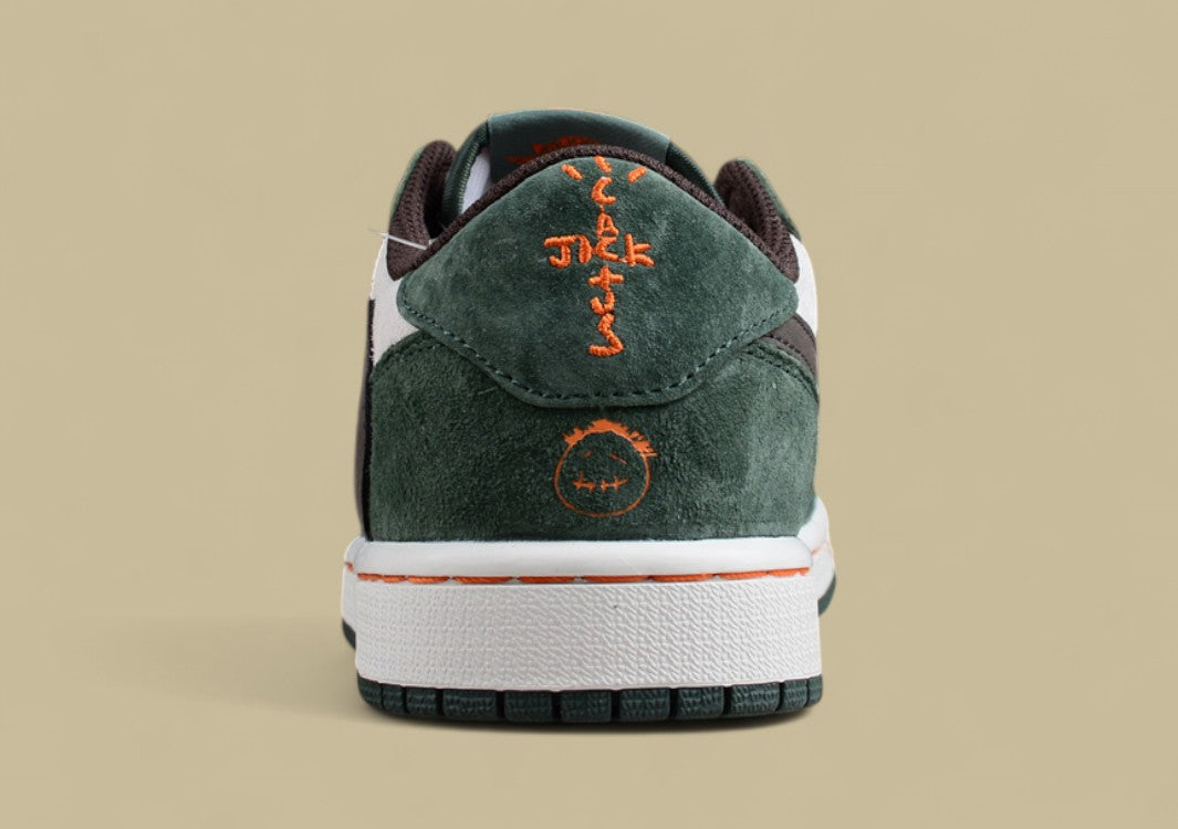 Travis Scott x Air Jordan 1 Low OG Forest Moss