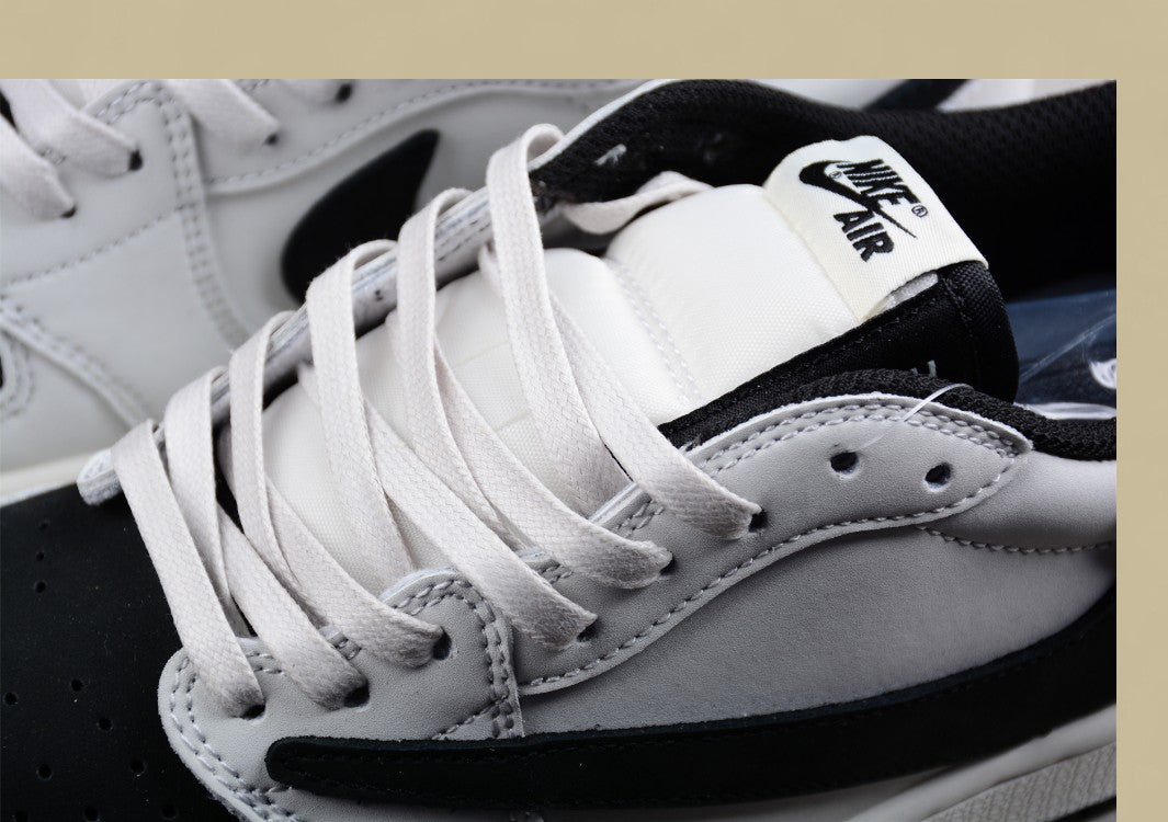 Travis Scott x Air Jordan 1 Low OG Light Smoke Black