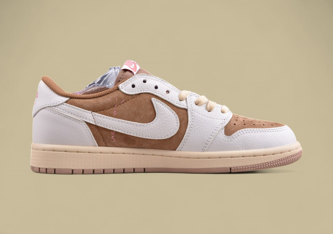 Travis Scott x Air Jordan 1 Low OG Mocha Cream