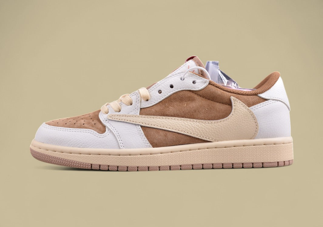 Travis Scott x Air Jordan 1 Low OG Mocha Cream