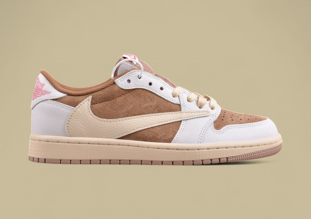 Travis Scott x Air Jordan 1 Low OG Mocha Cream